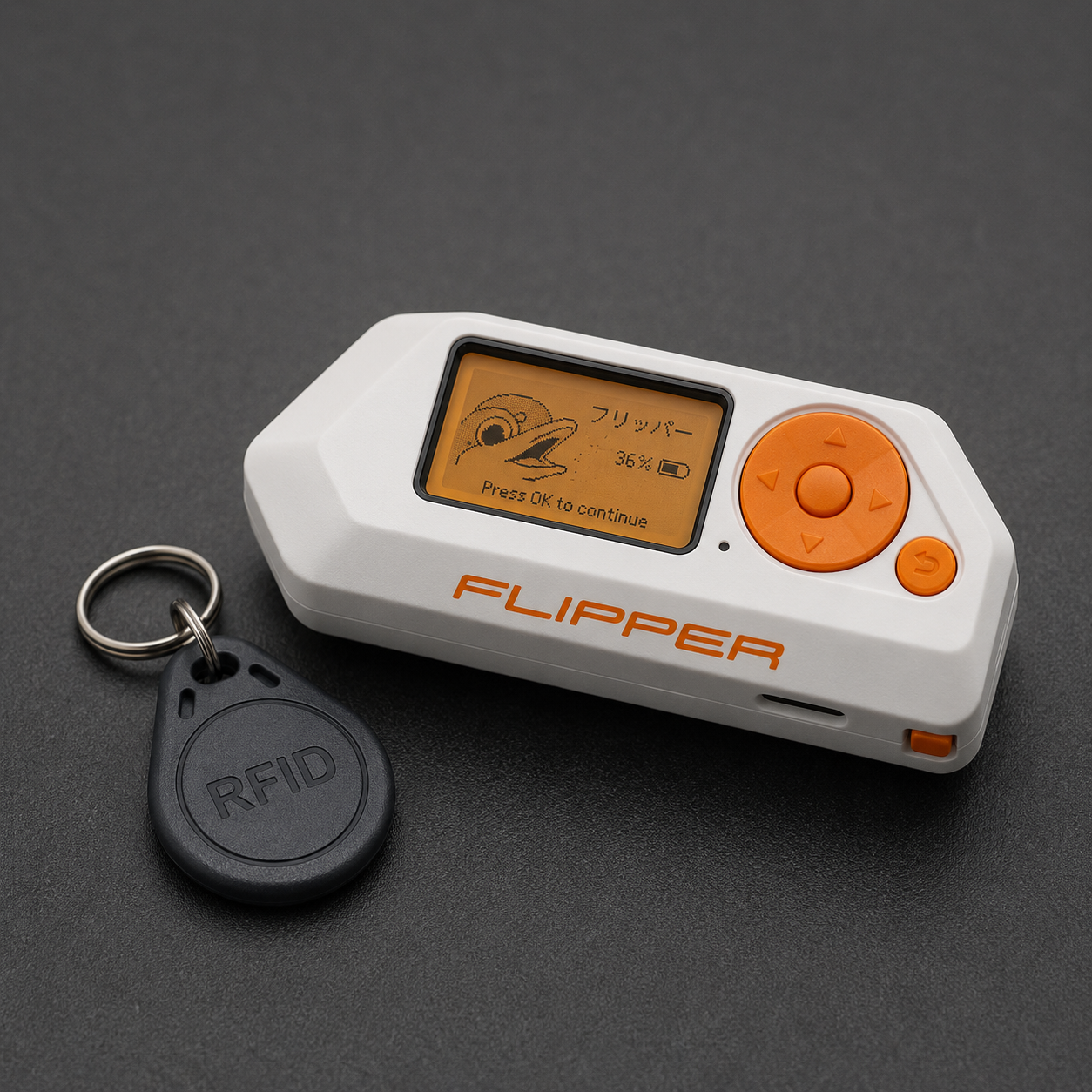 Flipper Zero and Key FOB